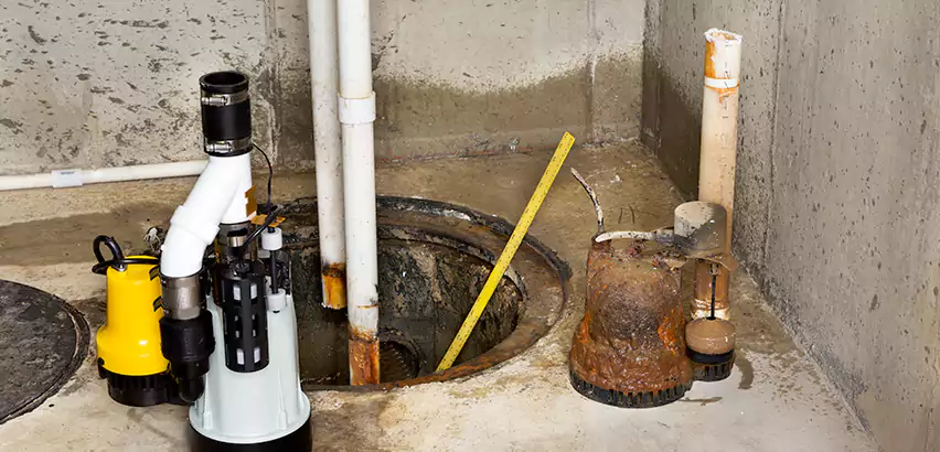 Installing Sump Pump in Finished Basement in Tucker, GA